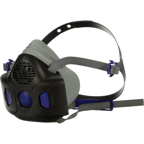 Respirateur r&eacute;utilisable &agrave; demi-masque s&eacute;rie HF-800 Secure Click, Silicone, Petit TGS INDUSTRIEL