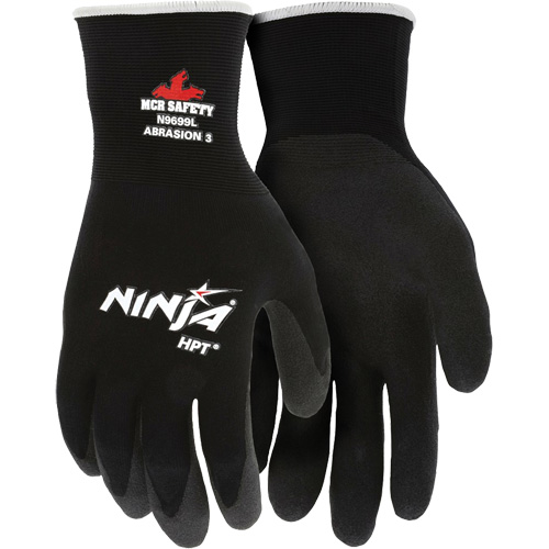 Gants enduits Ninja, Grand, R&ecirc;vetement HPT, Calibre 15, Enveloppe en Nylon TGS INDUSTRIEL