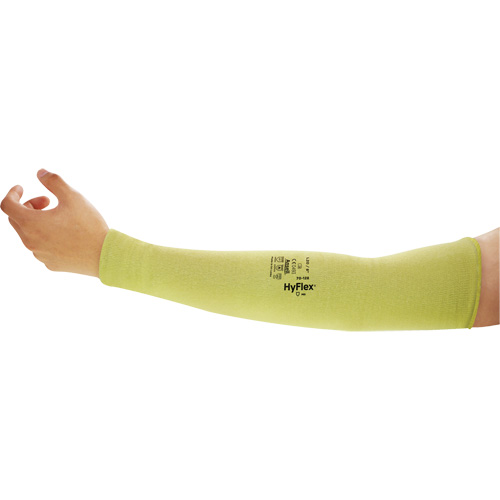 HyFlex&reg; Goldknit&reg; Cut Resistant Sleeve, Kevlar&reg;, 8", ASTM ANSI Level A3/EN 388 Level 3, Yellow TGS INDUSTRIEL
