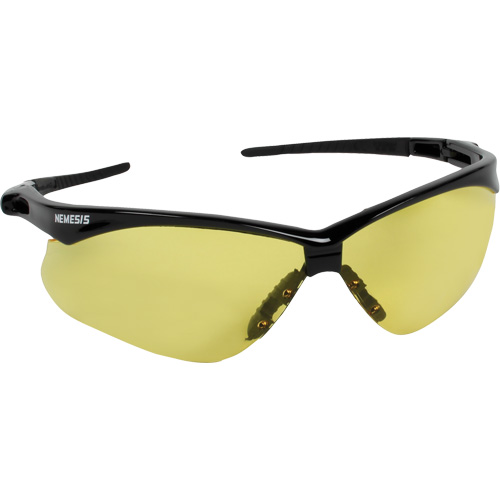 Lunettes de s&eacute;curit&eacute; Nemesis de Kleenguard, Lentille Ambr&eacute;e, ANSI Z87+/R&eacute;pond ou surpasse la norme CSA Z94.3 TGS INDUSTRIEL