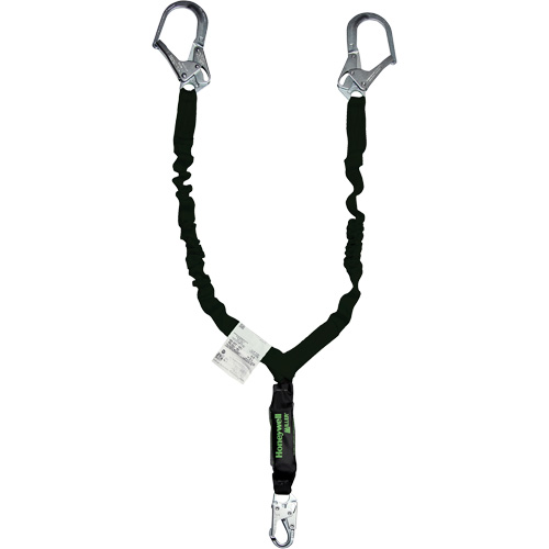 Miller&reg; Arc-Rated Shock-Absorbing Lanyard, 6', Locking Snap Hook Center, Locking Snap Hook Leg Ends, Kevlar&reg; TGS INDUSTRIEL
