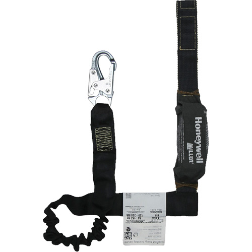 Miller&reg; Arc-Rated Shock-Absorbing Lanyard, 6', Locking Snap Hook Center, Locking Snap Hook Leg Ends, Kevlar&reg; TGS INDUSTRIEL