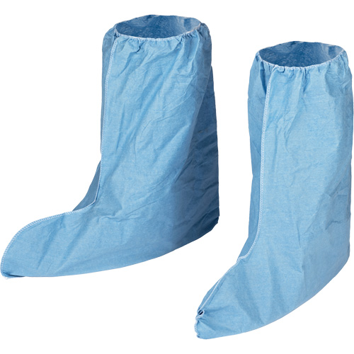 Pyrolon&reg; Plus 2 Flame Resistant Boot Covers, X-Large, FR Treated Fabric, Blue TGS INDUSTRIEL