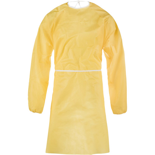 Blouse ChemMax 1, Taille unique, Jaune, Poly&eacute;thyl&egrave;ne/Polypropyl&egrave;ne TGS INDUSTRIEL