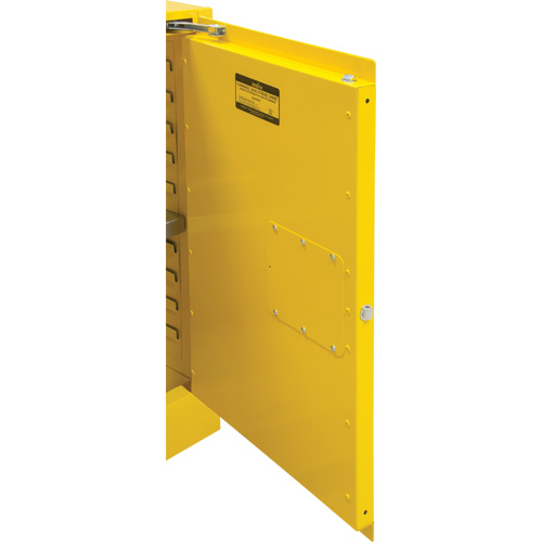 Armoire pour produits inflammables, 12 gal., 1 Porte(s), 23" La x 35" h x 18" p TGS INDUSTRIEL