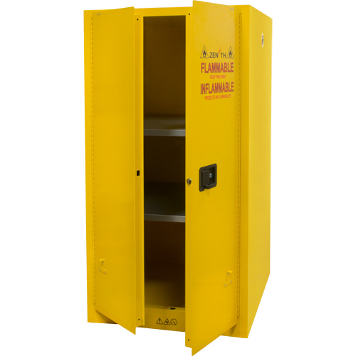 Armoire pour produits inflammables, 60 gal., 2 Porte(s), 34" La x 65" h x 34" p TGS INDUSTRIEL