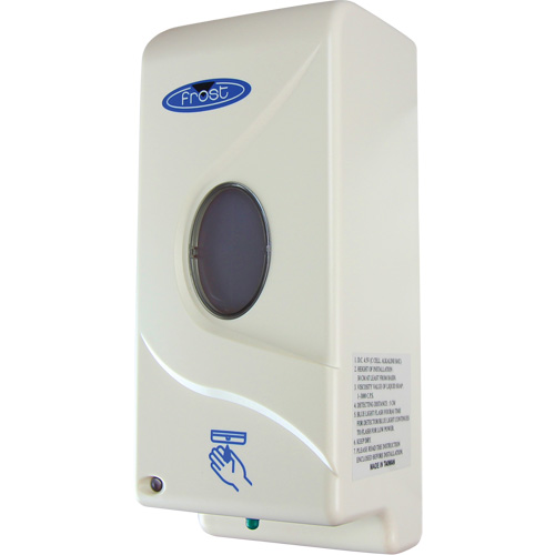 Distributeur de savon et de d&eacute;sinfectant, Sans contact, Capacit&eacute; de 1000 ml, Format Vrac TGS INDUSTRIEL