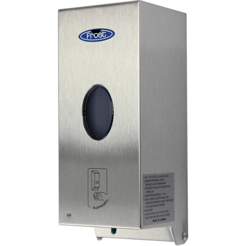 Distributeur de savon et de d&eacute;sinfectant, Sans contact, Capacit&eacute; de 1000 ml, Format Vrac TGS INDUSTRIEL