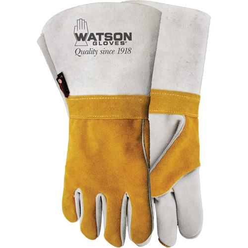 Gants de soudeur Wopper, Cuir de vache refendu, Taille 10 TGS INDUSTRIEL