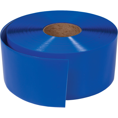 Ruban de marquage tr&egrave;s r&eacute;sistant pour plancher ArmorStripe, 4" x 100', PVC, Bleu TGS INDUSTRIEL