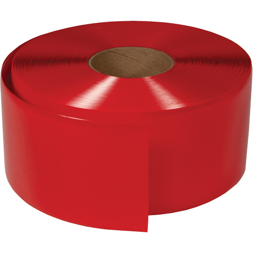 Ruban de marquage tr&egrave;s r&eacute;sistant pour plancher ArmorStripe, 4" x 100', PVC, Rouge TGS INDUSTRIEL