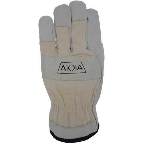 Cotton-Backed Drivers Gloves, Large, Grain Goatskin Palm TGS INDUSTRIEL