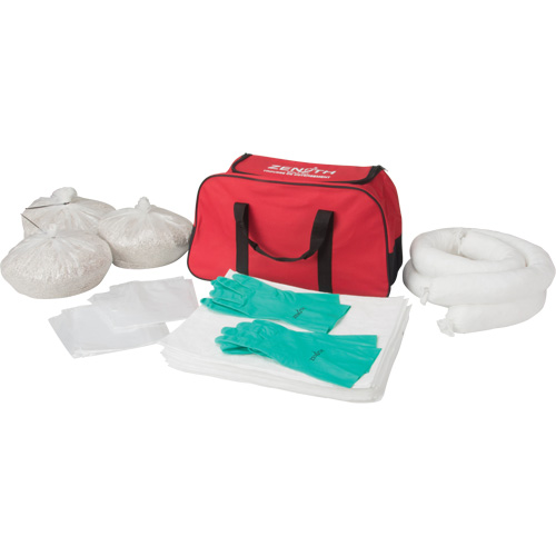 Trousse de lutte contre les d&eacute;versements, Huile seulement, Sac, Absorbance de 10 gal. US TGS INDUSTRIEL