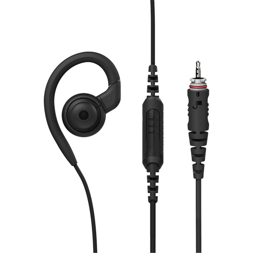 CLPe Series Standard Inline PTT Earpiece Short Cord TGS INDUSTRIEL