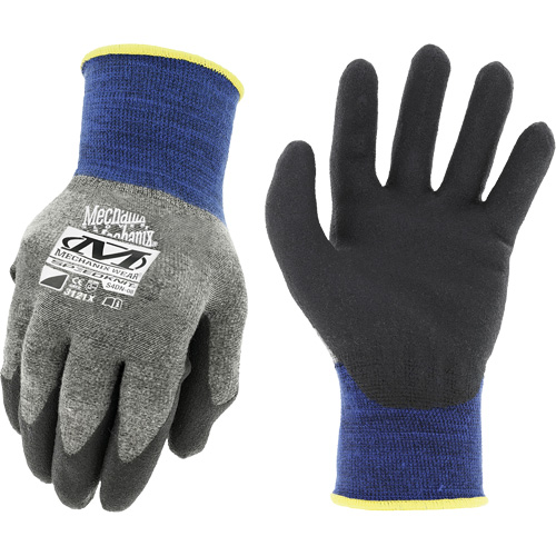 SpeedKnit Insulated Gloves, Size Medium/8, 15 Gauge, Bi-Polymer Coated, Nylon/Acrylic Shell, EN 388 Level 1 TGS INDUSTRIEL