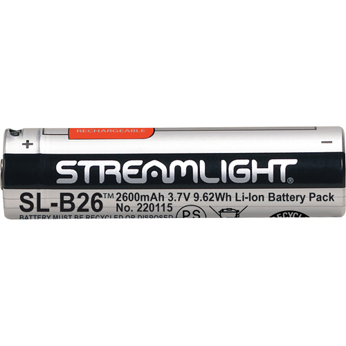 Bloc-piles rechargeable par port USB SL-B26, 18650, 3,7 V TGS INDUSTRIEL
