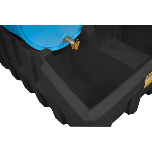 Porte-barils pour gestion de la distribution EcoPolyBlend, 59" lo x 49" la x 26" ha, 66 gal. US Capacit&eacute; TGS INDUSTRIEL