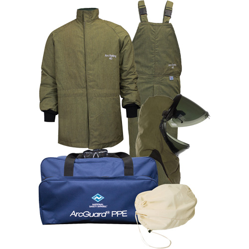 Arcguard Revolite Small Arc Flash Suit Kit with Lift Front Hood, 40 cal/cm² TGS INDUSTRIEL
