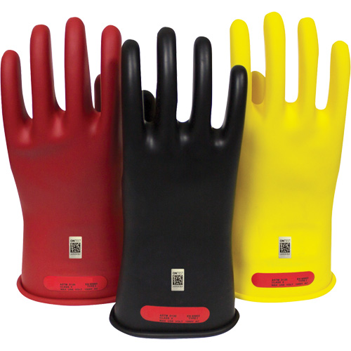 Arcguard Rubber Voltage Gloves, Size 8, 10" L TGS INDUSTRIEL