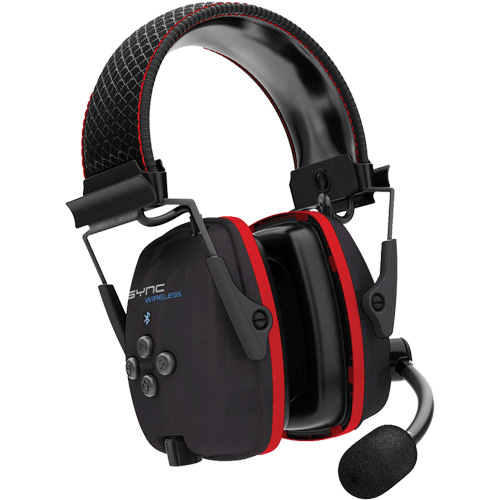 Protecteur auditif sans fil avec audio Bluetooth, Style Bandeau, 25 dB TGS INDUSTRIEL