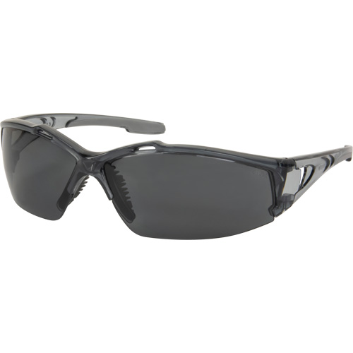 Lunettes de s&eacute;curit&eacute; de s&eacute;rie Z3400, Lentille Grise/fum&eacute;e, Anti-&eacute;gratignures/Polaris&eacute;, ANSI Z87+/R&eacute;pond ou surpasse la norme CSA Z94.3 TGS INDUSTRIEL