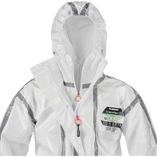 ChemMax 2 Coverall, Small, White TGS INDUSTRIEL