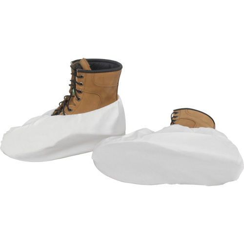 Couvre-chaussures, Taille unique, Microporeux, Blanc TGS INDUSTRIEL