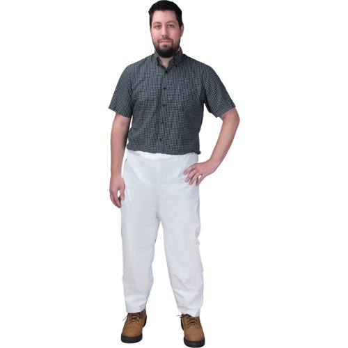 Pantalon jetable, Microporeux, Petit, Blanc TGS INDUSTRIEL