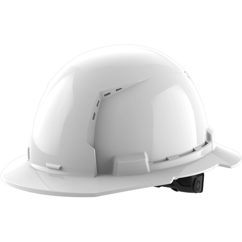 Full Brim Hardhat, Meets CSA Type 1, Ratchet Suspension, Vented TGS INDUSTRIEL