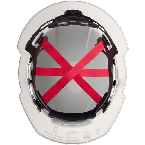 Full Brim Hardhat, Meets CSA Type 1, Ratchet Suspension, Vented TGS INDUSTRIEL