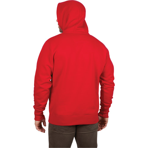 Chandail &agrave; capuchon lourd, Hommes, Petit, Rouge TGS INDUSTRIEL