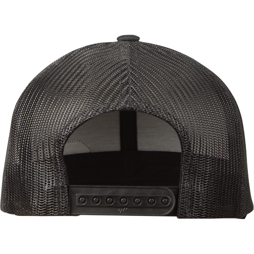 GridIron Snapback Trucker Hat, Black, Cotton/Nylon/Polyester TGS INDUSTRIEL