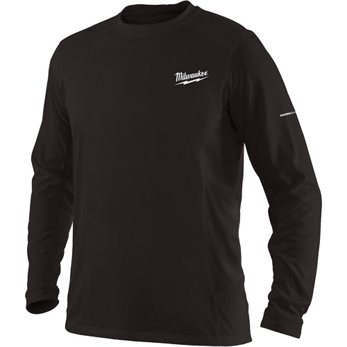T-shirt &agrave; manches longues Workskin, Hommes, Petit, Noir TGS INDUSTRIEL