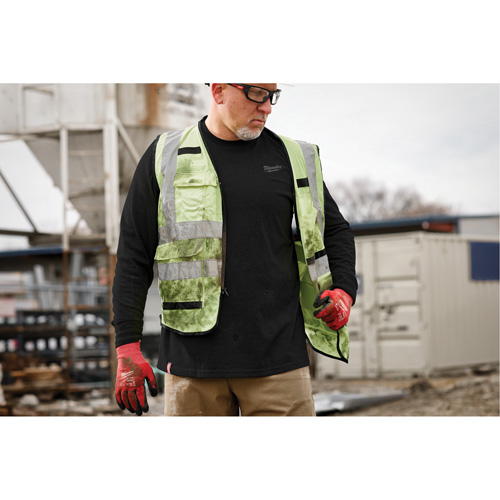 Hybrid Work Tee Shirt, Men's, Small, Black TGS INDUSTRIEL