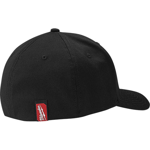 Casquette ajust&eacute;e Flexfit - grand/t-grand, Noir, Poly-coton TGS INDUSTRIEL