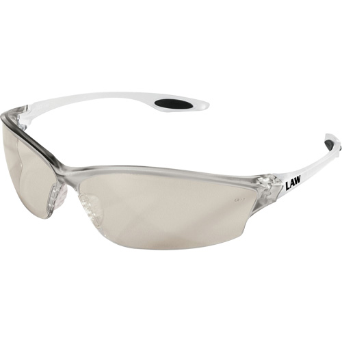 Lunettes de s&eacute;curit&eacute; de s&eacute;rie LW2 Law, Lentille Transparent/Int&eacute;rieur/ext&eacute;rieur, Anti-&eacute;gratignures, ANSI Z87+/R&eacute;pond ou surpasse la norme CSA Z94.3 TGS INDUSTRIEL