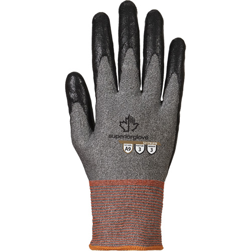 Gants enduits, Taille 5, Calibre 21, Rev&ecirc;tement Nitrile, Enveloppe en TenActiv, ASTM ANSI niveau A9 TGS INDUSTRIEL