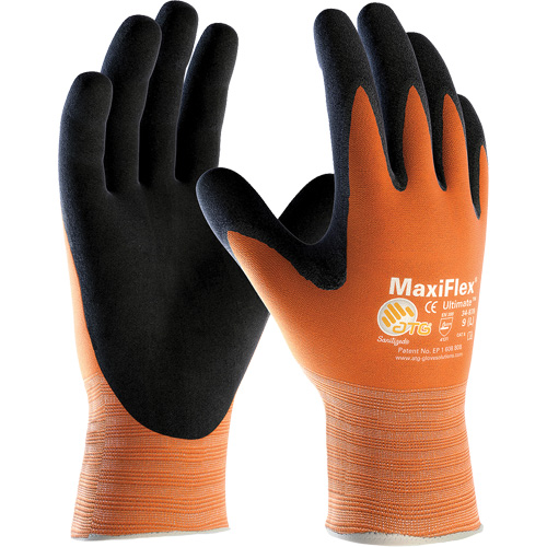 Gants en tricot sans couture ATG MaxiFlex Active, T-petit, R&ecirc;vetement Nitrile, Calibre 15, Enveloppe en Lycra/&eacute;lasthanne TGS INDUSTRIEL