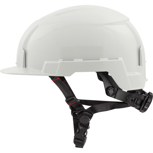 Casque &agrave; bordure avant avec support &agrave; lampe de poche Bolt, Suspension Rochet TGS INDUSTRIEL