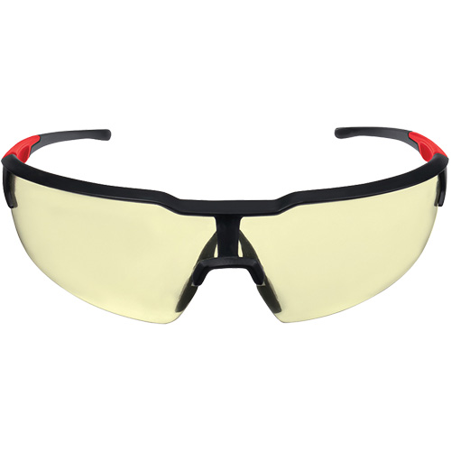 Safety Glasses, Yellow Lens, Anti-Scratch, ANSI Z87+/Meets/Exceeds CSA Z94.3 TGS INDUSTRIEL