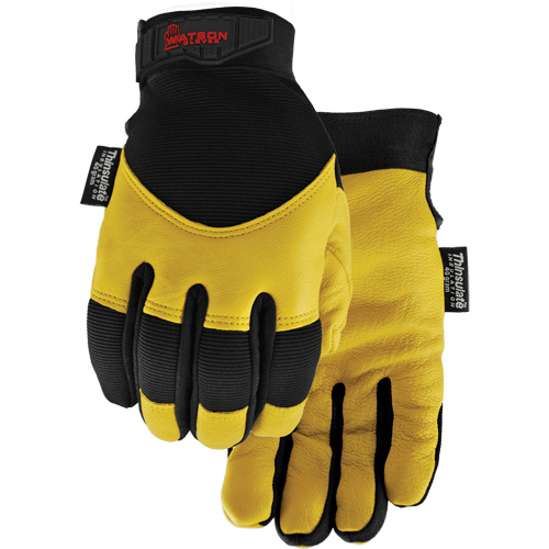 Gants dhiver 9005W Flextime, Grand, Paume en Cuir fleur de ch&egrave;vre, Doublure en Thinsulate TGS INDUSTRIEL