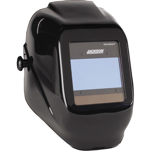 Insight Digital Variable ADF Welding Helmet, 2.36" L x 3.94" W View Area, 9 - 13 Shade Range, Black TGS INDUSTRIEL
