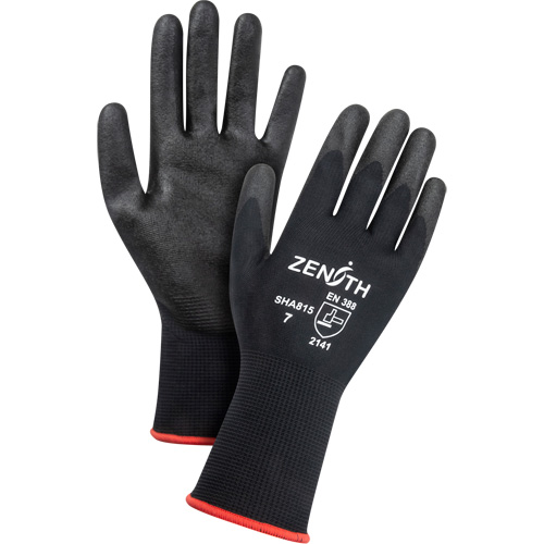 Gants enduits, 9, R&ecirc;vetement PVC, Calibre 13, Enveloppe en Nylon TGS INDUSTRIEL