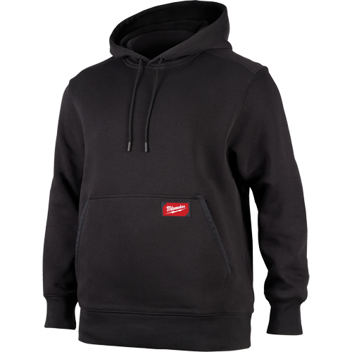 Midweight Pullover Hoodie, Men's, Small, Black TGS INDUSTRIEL