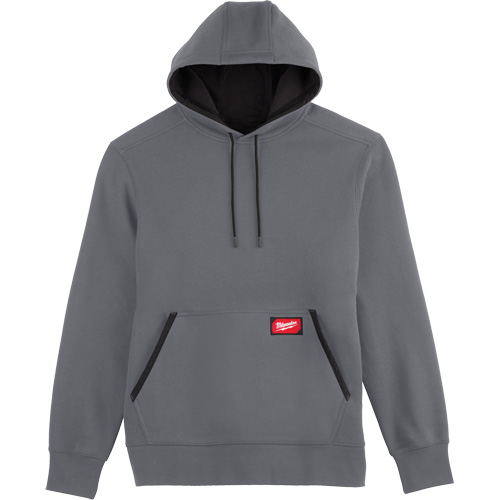 Midweight Pullover Hoodie, Men's, Small, Grey TGS INDUSTRIEL