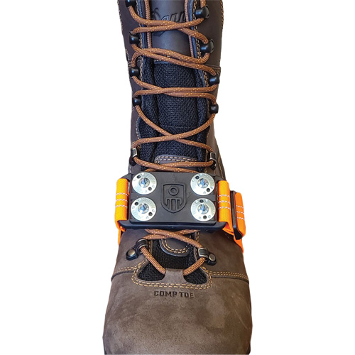 Crampon &agrave; glace anti&eacute;tincelles Midcleat, Acier au carbone, Traction Crampon, Taille unique TGS INDUSTRIEL