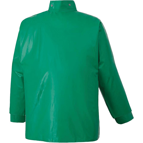 J43 380 Manteau CA-43 ignifuge et r&eacute;sistant aux produits chimiques et aux acides, Petit, Vert TGS INDUSTRIEL