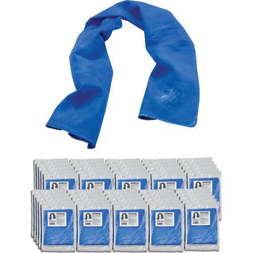 Chill-Its 6602 Evaporative Cooling Towel, Blue TGS INDUSTRIEL