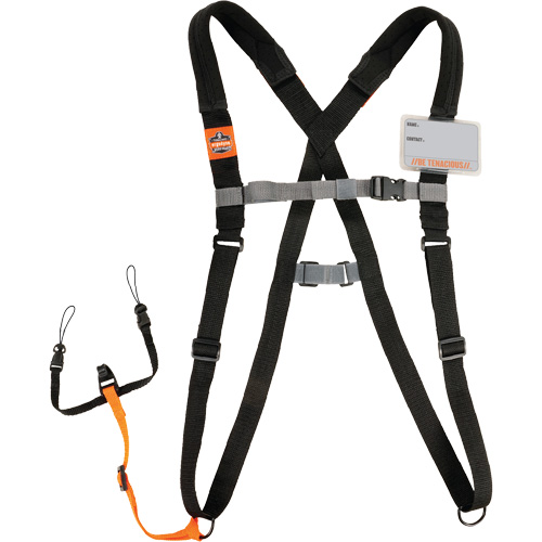 Squids 3138 Padded Barcode Scanner Harness & Lanyard for Mobile Computers, Fixed Length, Loop TGS INDUSTRIEL