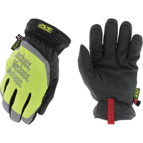Coldwork Hi-Viz Fastfit&reg; Winter Work Gloves, Size 8, ASTM ANSI Level A5 TGS INDUSTRIEL